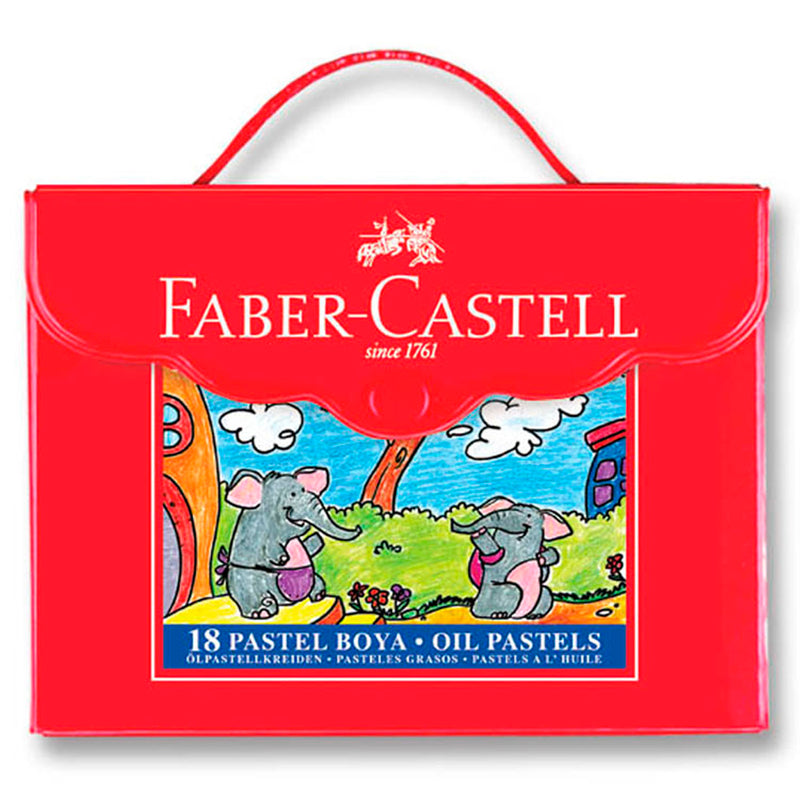 Faber Castell 18'li Karton Çantalı Pastel Boya 15553