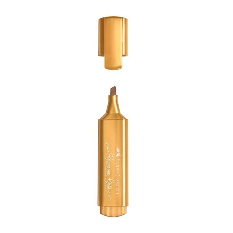 Faber-Castell 46 Metalik Altın Fosforlu Kalem 154650