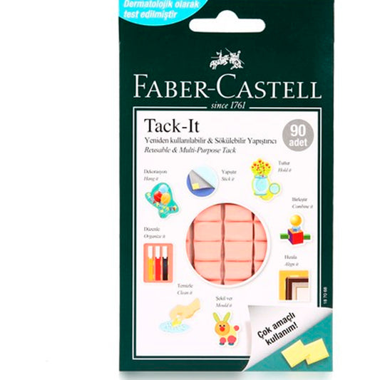 Faber Castell 50 gr Tack-It Renkli Hamur Yapıştırıcı 5130187093