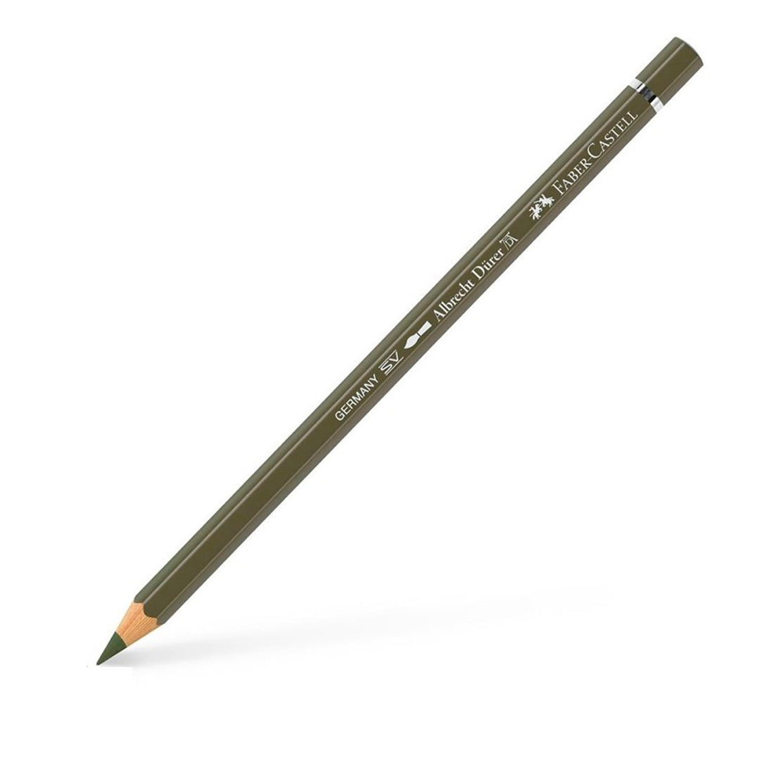 Faber Castell Albrecht Dürer Zeytin Yeşili Sarı Suluboya Kalemi - Sanatçı ve Profesyonel Çizim Kalemi