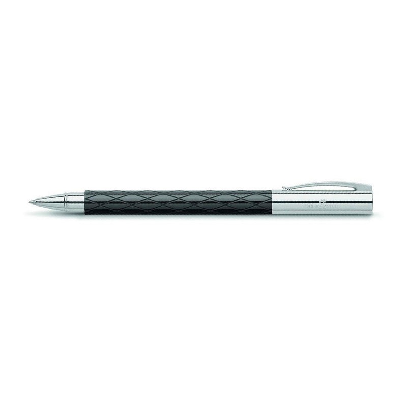 Faber Castell Ambition Rhombus Siyah Roller Kalem - Hediyelik İmza ve Ofis Kalemi