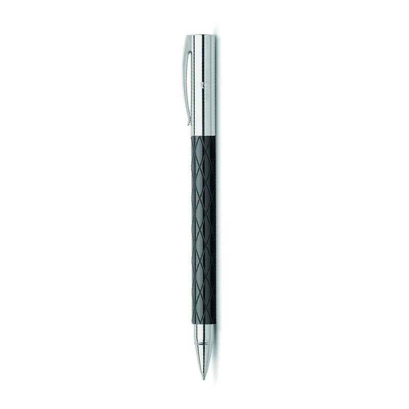 Faber Castell Ambition Rhombus Siyah Roller Kalem - Hediyelik İmza ve Ofis Kalemi