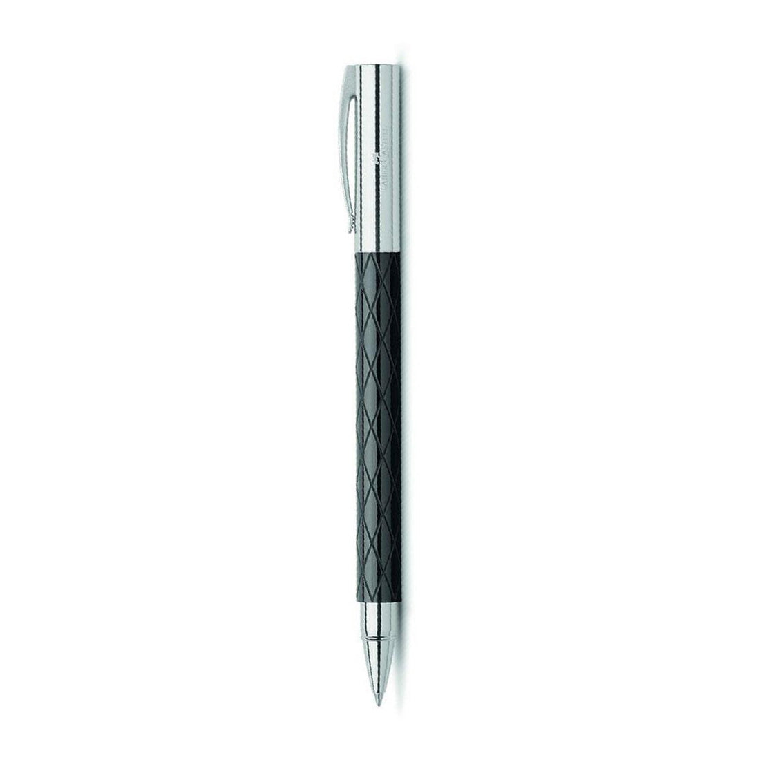 Faber Castell Ambition Rhombus Siyah Roller Kalem - Hediyelik İmza ve Ofis Kalemi