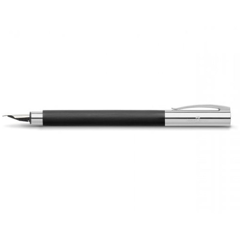 Faber Castell Ambition Siyah Dolma Kalem (M) - Hediyelik İmza ve Yumuşak Yazım Kalemi