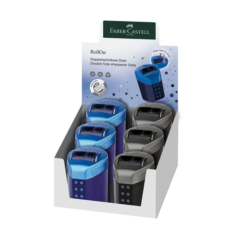 Faber-Castell Çift Delikli Karışık Renkler Kalemtraş 5140183910