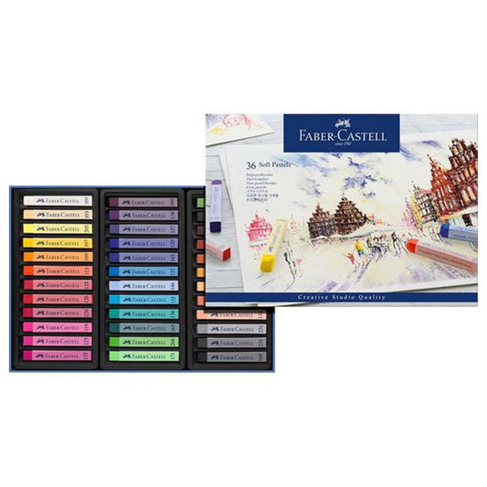 Faber-Castell Creative Studio Toz Pastel Boya 36 Renk - Sanatsal Çizim ve Resim Malzemeleri