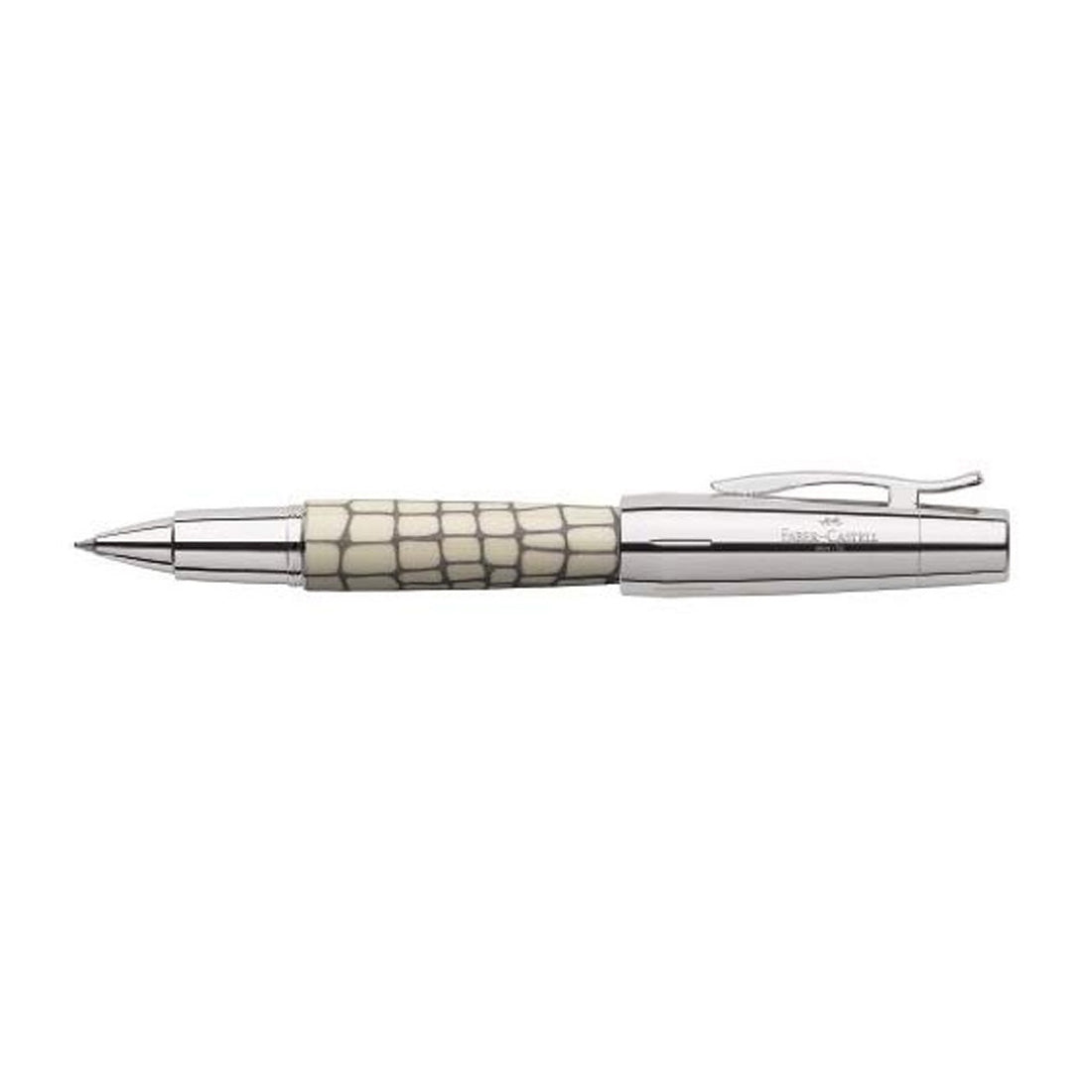 Faber Castell E-Motion Kroko Fildişi Roller Kalem - Hediyelik İmza ve Ofis Kalemi