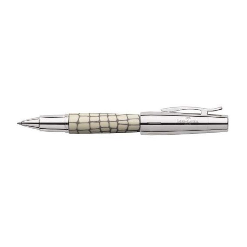Faber Castell E-Motion Kroko Fildişi Roller Kalem - Hediyelik İmza ve Ofis Kalemi
