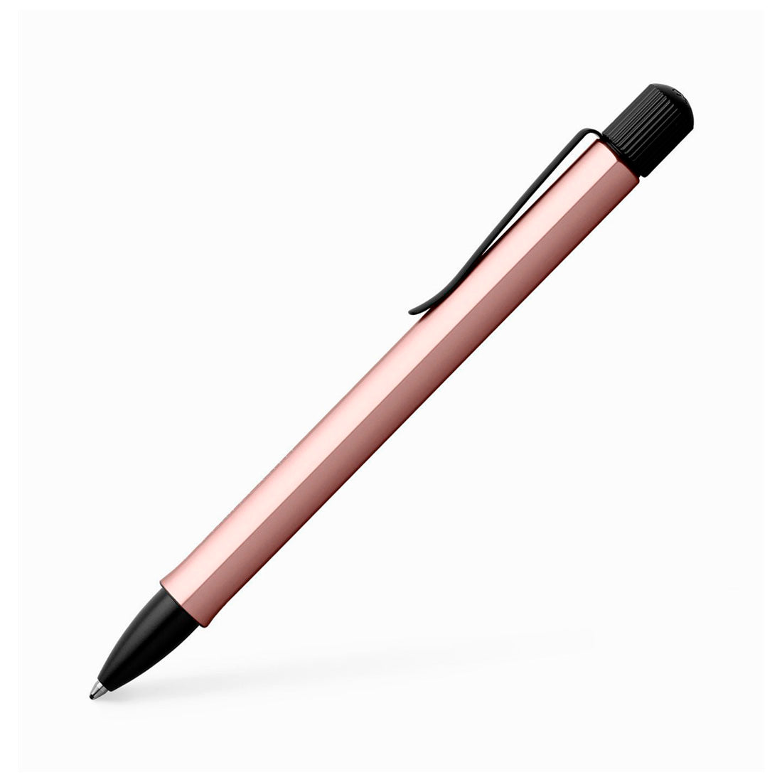 Faber-Castell HEXO Rose Tükenmez Kalem - Hediyelik İmza ve Ofis Kalemi