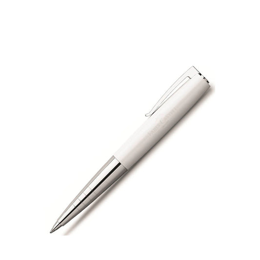 Faber-Castell Loom Piano Beyazı Tükenmez Kalem - Hediyelik, İmza ve Ofis Kalemi