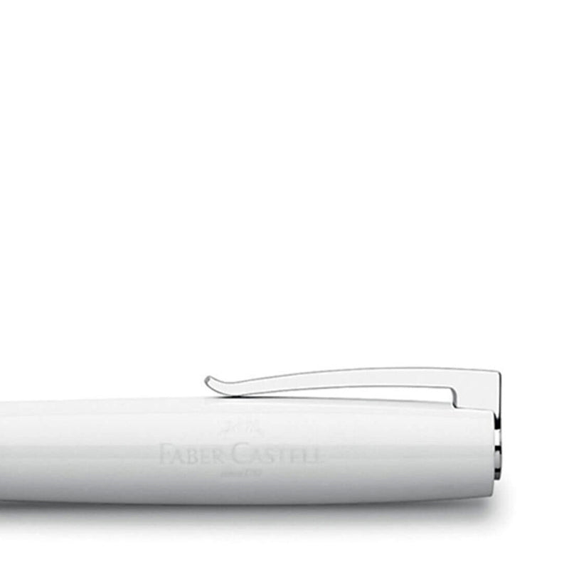 Faber-Castell Loom Piano Beyazı Tükenmez Kalem - Hediyelik, İmza ve Ofis Kalemi