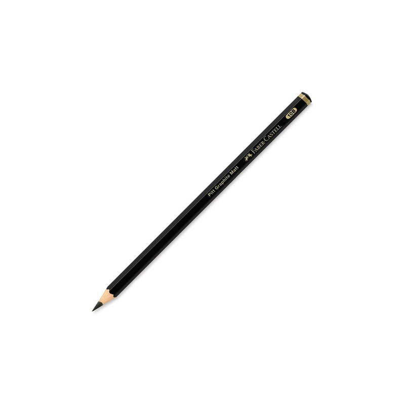 Faber Castell Pitt Graphite 10B Mat Dereceli Kalem - Eskiz, Çizim ve Sanat Kalemi