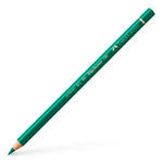 Faber Castell Polychromos Kuru Boya Kalemi Koyu Fitalo Yeşil - Profesyonel Sanatsal Çizim ve Eskiz Kalemi