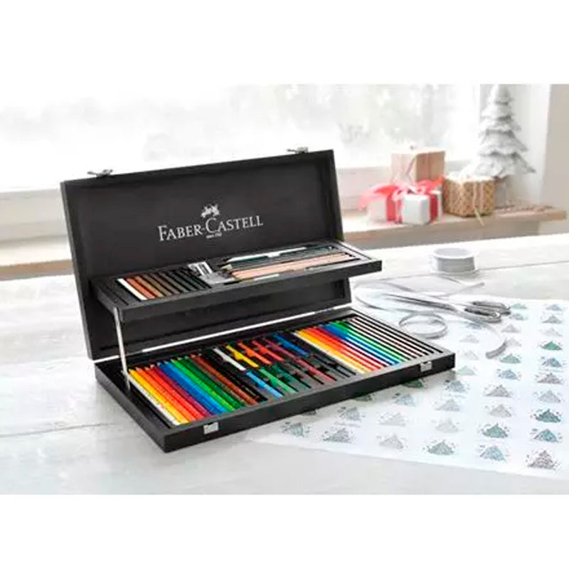 Faber-Castell Sanat 53'lü Grafik Seti - Profesyonel Çizim, Eskiz ve Sanatçı Seti
