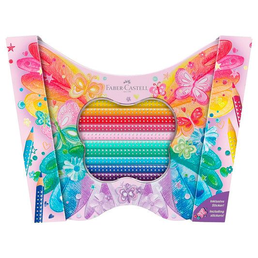 Faber-Castell Sparkle Kelebek 20 Li Boya Kalemi 5062201971