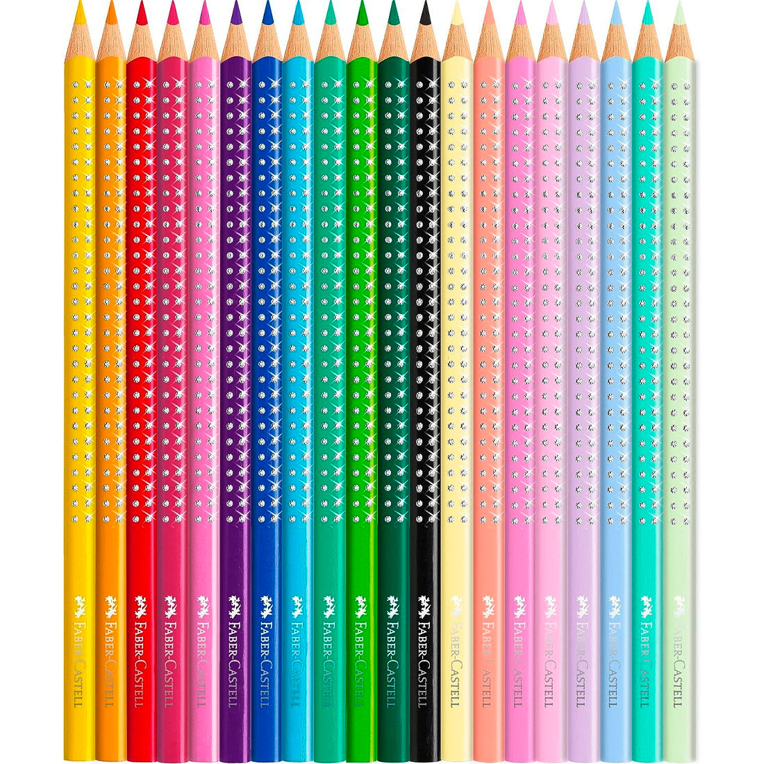 Faber-Castell Sparkle Kelebek 20 Li Boya Kalemi 5062201971