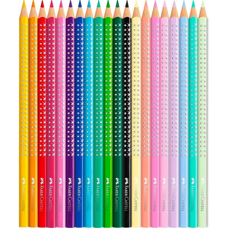 Faber-Castell Sparkle Kelebek 20 Li Boya Kalemi 5062201971