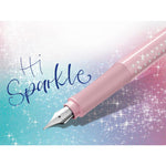 Faber-Castell Sparkle Turkuaz Dolma Kalem - Hediyelik, İmza ve Yumuşak Yazım Kalemi