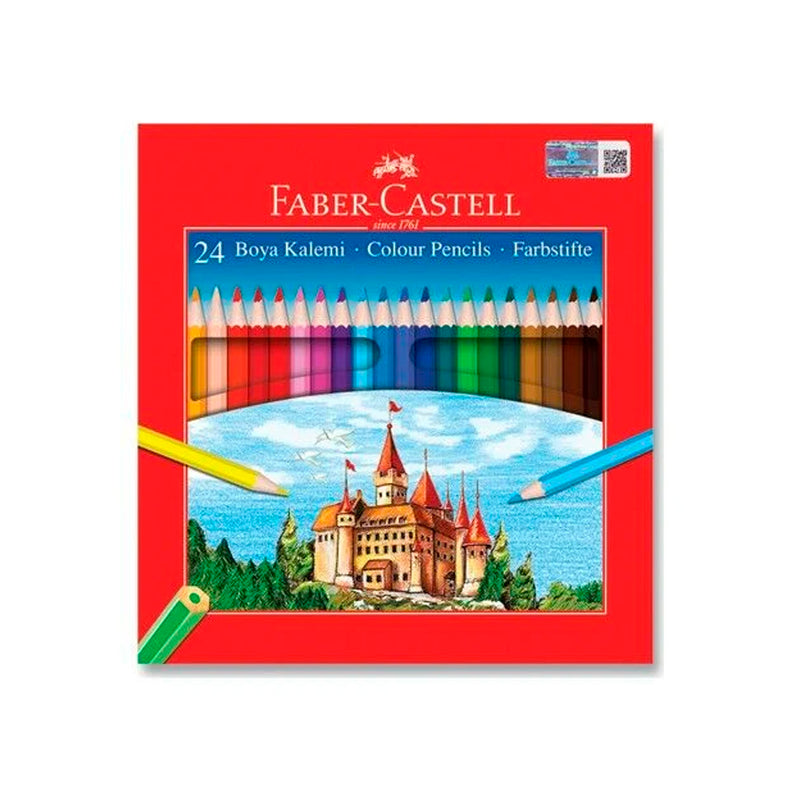 Faber Kuruboya 24 Renk Karton kutu 5171116324