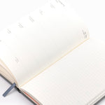 Fabio Ricci 1041 Bordo Çizgili Suni Deri Günlük Defter - Planlayıcı, Not Tutma ve Ofis İçin