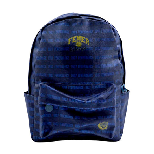 Fenerbahçe Çelenk Logo Detaylı File Grni Çanta 23722