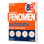 Fenomen Okul Yayınları 8. Sınıf LGS Matematik B Soru Bankası