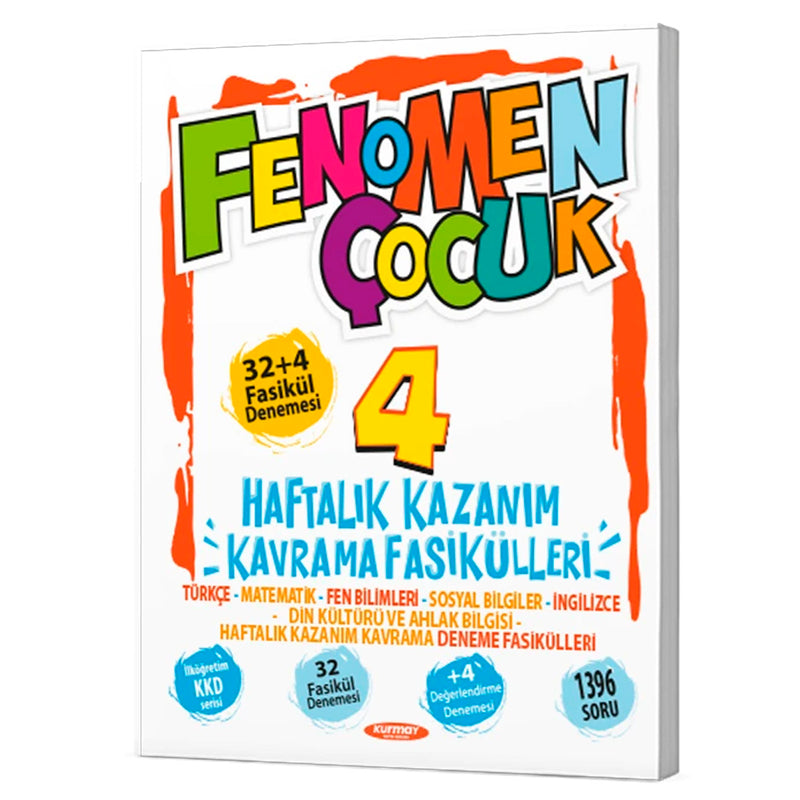 Fenomen Yayınları 4. Sınıf Haftalık Kazanım Kavrama Fasikülleri