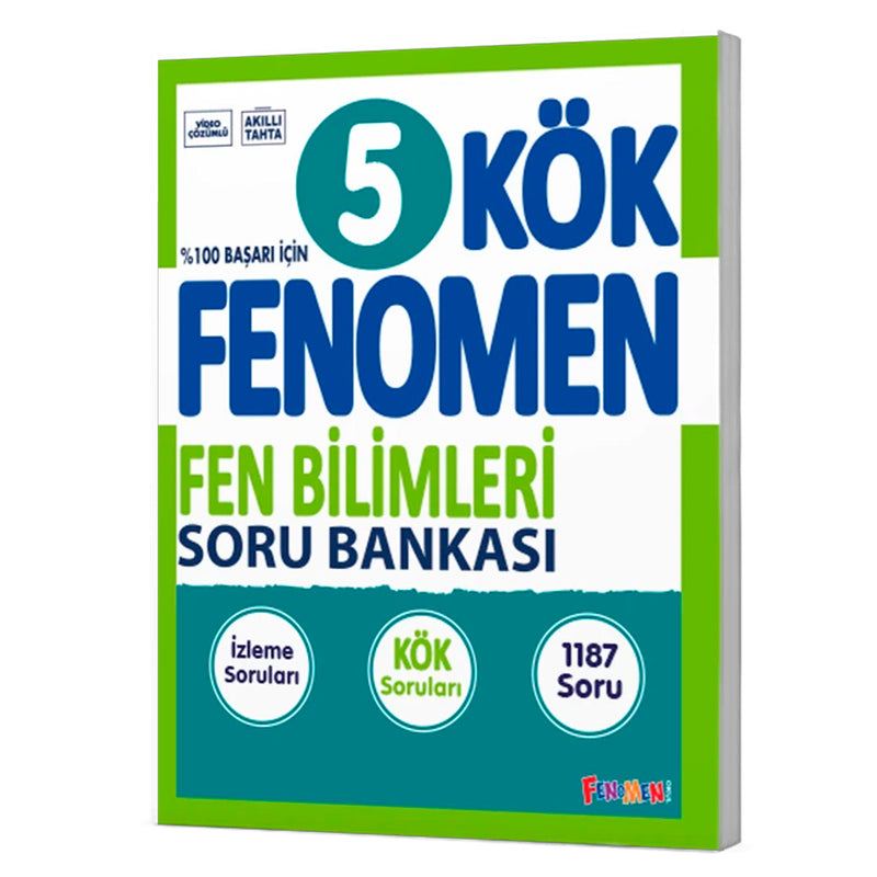 Fenomen Okul Yayınları 5. Sınıf Kök Fen Bilimleri Soru Bankası