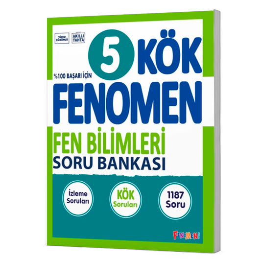 Fenomen Okul Yayınları 5. Sınıf Kök Fen Bilimleri Soru Bankası