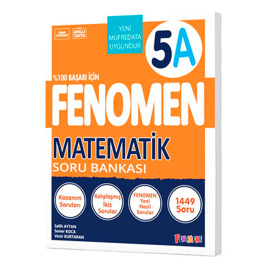 Fenomen Yayınları 5. Sınıf Matematik A Soru Bankası