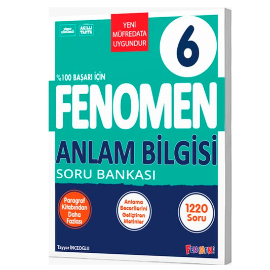 Fenomen Okul Yayınları 6. Sınıf Anlam Bilgisi Soru Bankası
