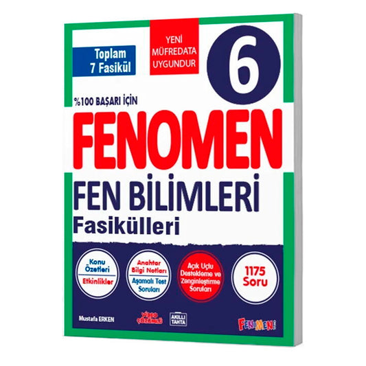 Fenomen Okul Yayınları 6. Sınıf Fen Bilimleri Fasikülleri (7 Faskül)