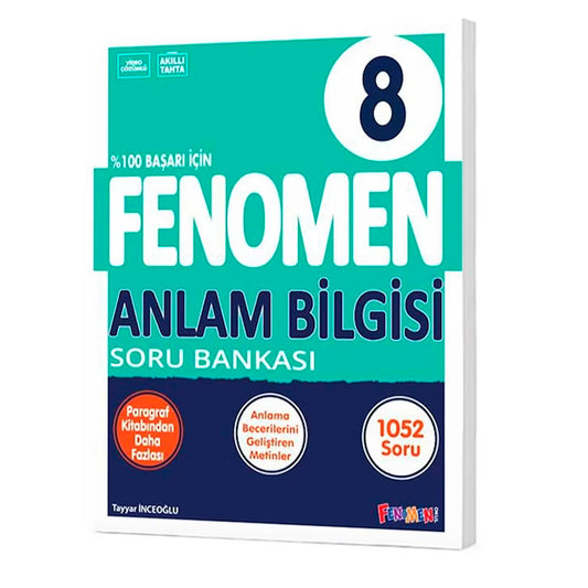 Fenomen Yayınları 8. Sınıf Anlam Bilgisi Fenomen Soru Bankası