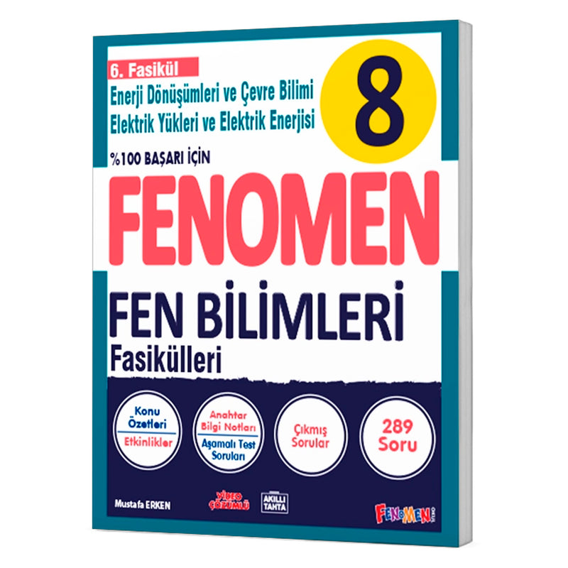 Fenomen Okul Yayınları 8. Sınıf Fen Bilimleri 6. Fasikül