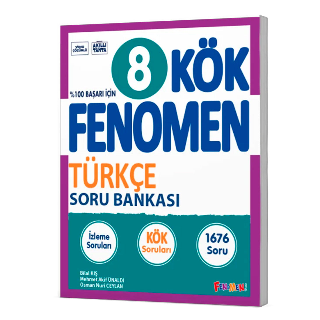 Fenomen Okul Yayınları 8. Sınıf Kök Türkçe Soru Bankası