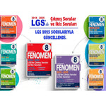 Fenomen Okul Yayınları 8. Sınıf LGS Çıkmıs Sorular Ve İkiz Soru Seti 6 Kitap