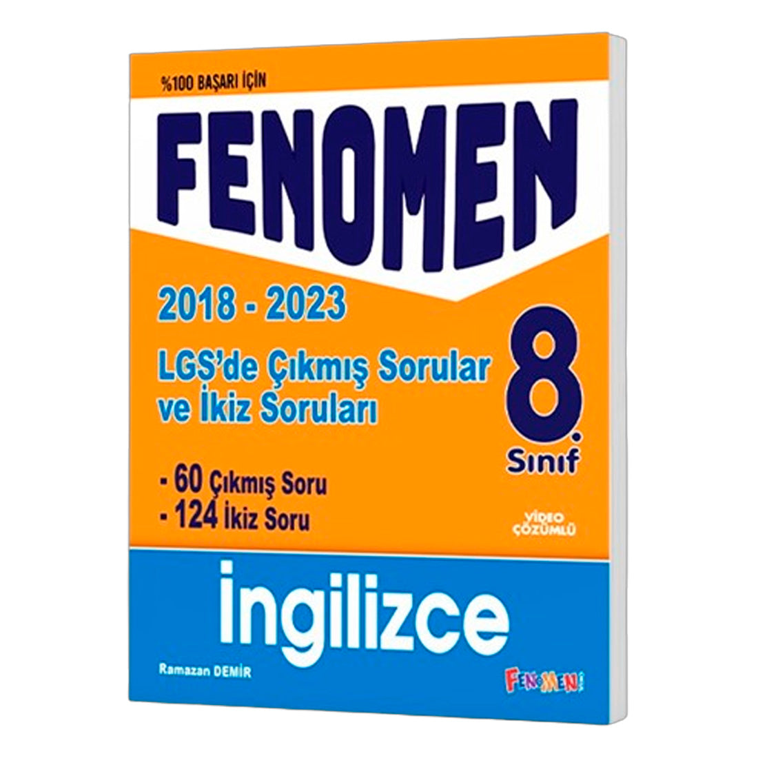 Fenomen Yayınları 8. Sınıf Fenomen LGS İngilizce Çıkmıs Sorular Ve İkiz Soruları
