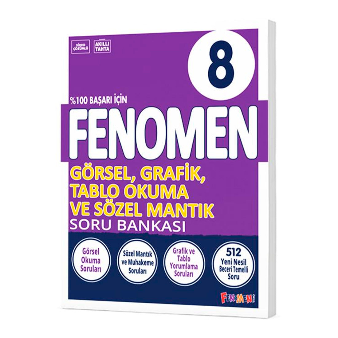 Fenomen Okul Yayınları 8.Sınıf Görsel ve Grafik Okuma Soru Bankası