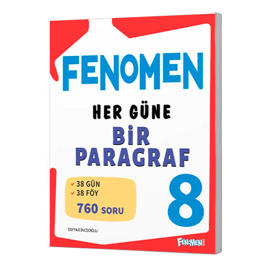 Fenomen Yayınları Fenomen 8. Sınıf Her Güne Bir Paragraf