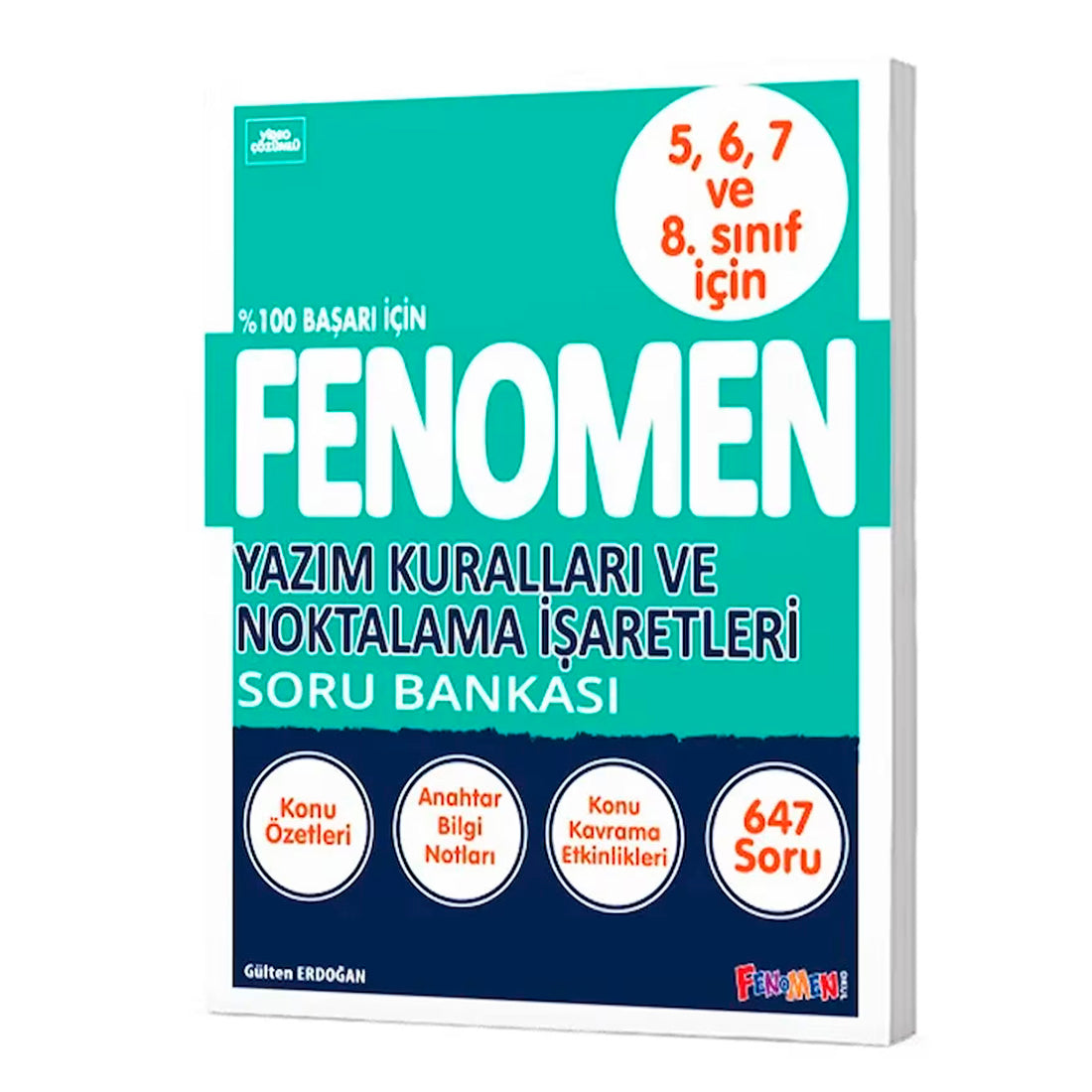 Fenomen Yayınları Yazım Kuralları ve Noktalama İşaretleri Soru Bankası (5-6-7-8)