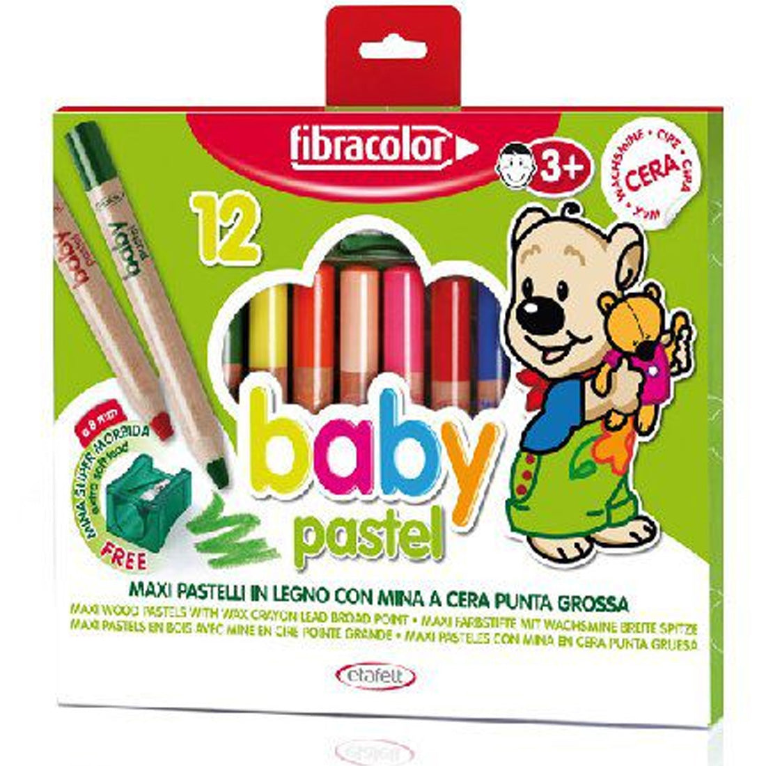 Fibracolor Baby 12'li Pastel Boya