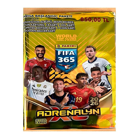 FIFA 365 Adrenalyn 2026 Mega Başlangıç Paketi