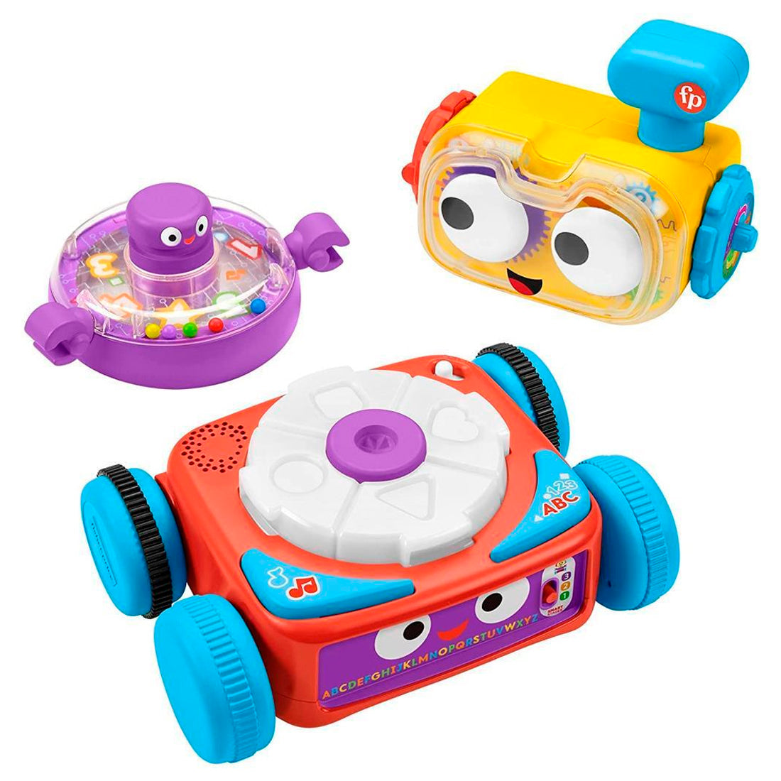 Fisher Price 4'ü 1 Arada Eğlenceli Robot HCK43