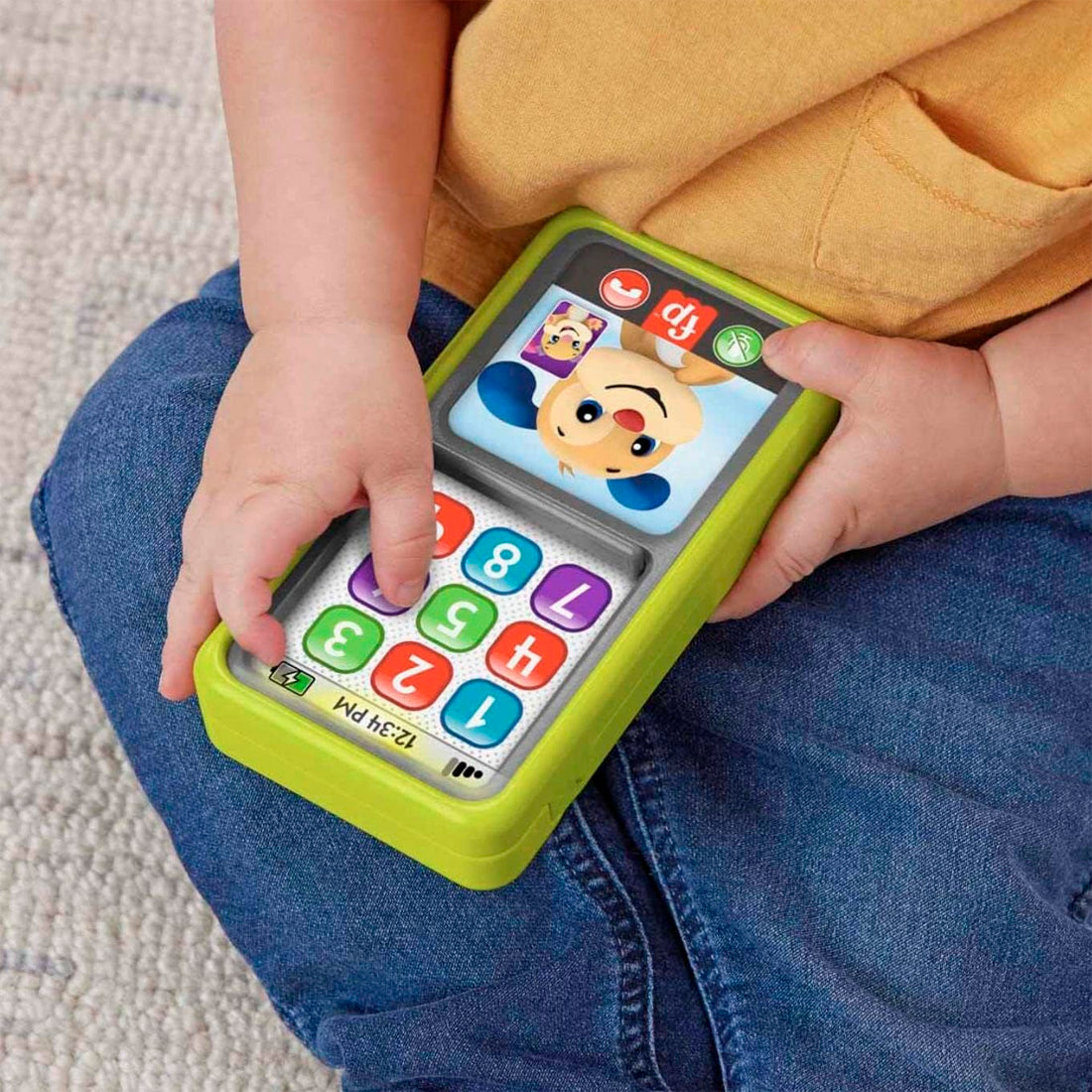 Fisher Price Eğlen Öğren Eğit Kaydır Telefon