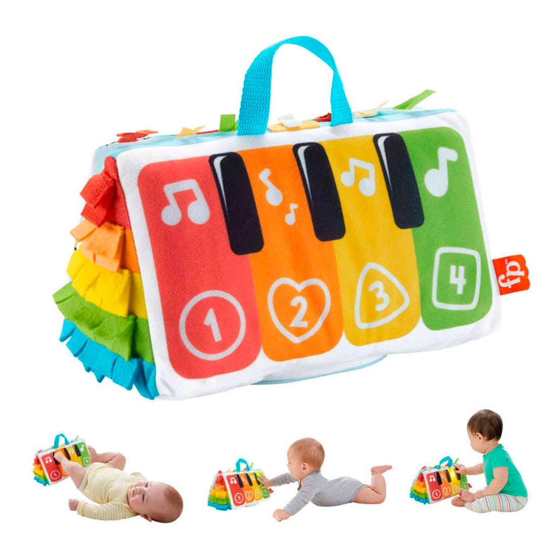 Fisher Price Işıklı Ve Müzikli Yumuşak Piyano HND54