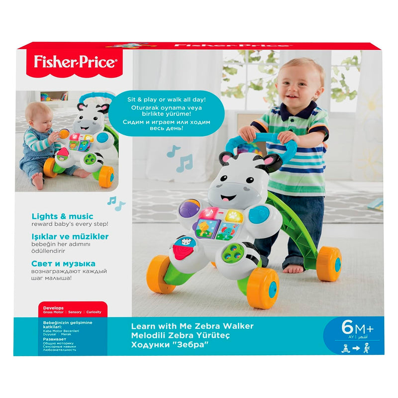 Fisher Price Melodili Zebra Yürüteç DLD80