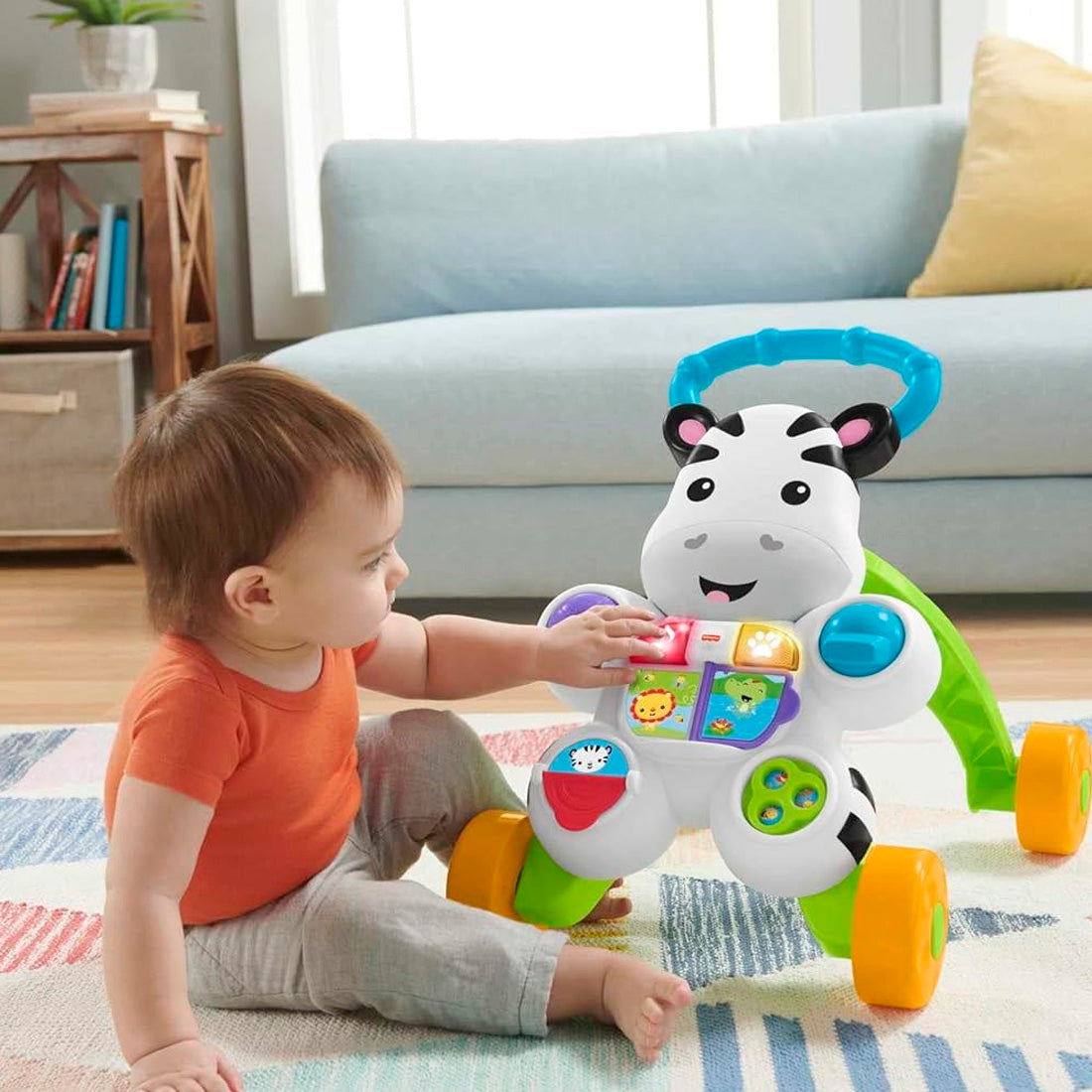 Fisher Price Melodili Zebra Yürüteç DLD80