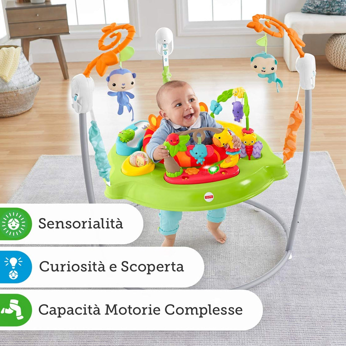 Fisher Price Yağmur Ormanı Jumperoo CHM91
