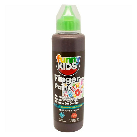 Funny Kids Kahverengi 500 cc Parmak Boya 2822