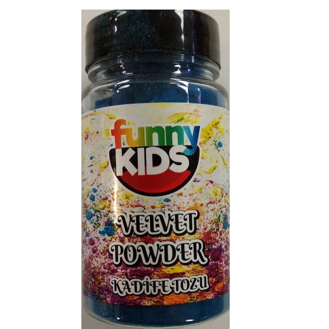Funny Kids Mavi 90 Cc Kadife Tozu - Hobi Sanat ve Dekorasyon Malzemesi